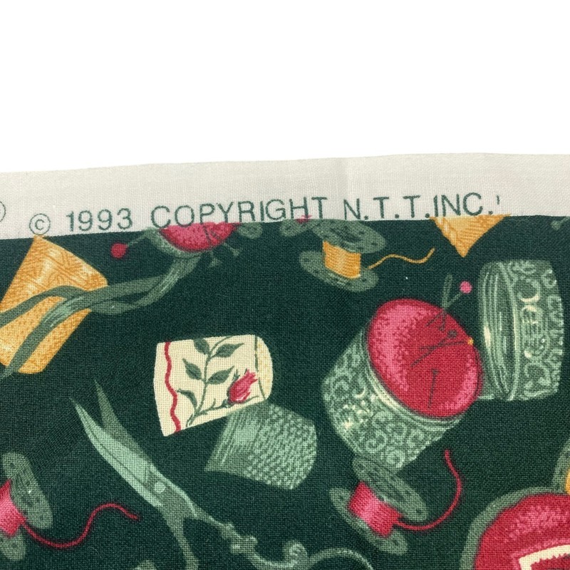 UNUSED Vtg Fabric Traditions Fabric Remnant | Sewing Notions | 45 in X 120 in gallery