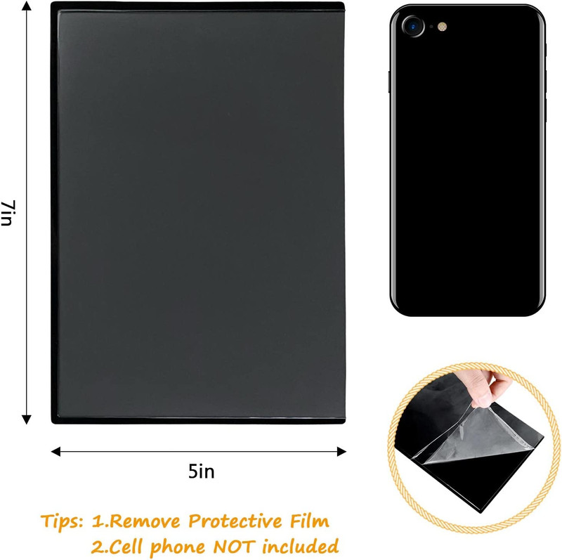Mingting Magnetic Picture Frame, Holds 5X7 Inches Pictures, Reusable Black Magne gallery
