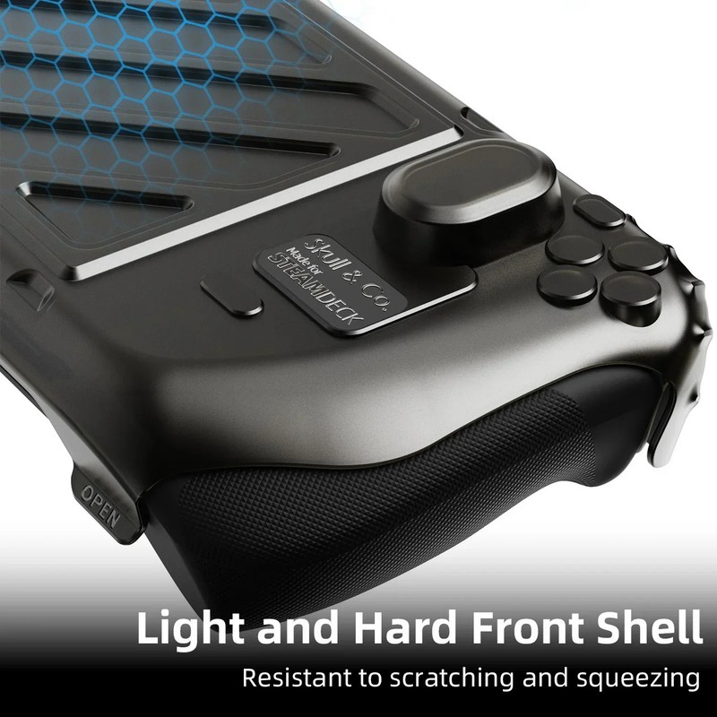Skull & Co Hardshell Front Cover Grip Case Stand for Steam Deck / OLED gallery