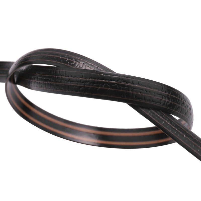 Coffee Gradient Flat Synthetic Rattan Weaving Material Plastic Rattan for9031 gallery