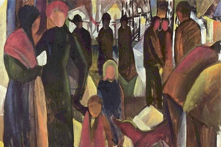 Resignation by August Macke – Art Print