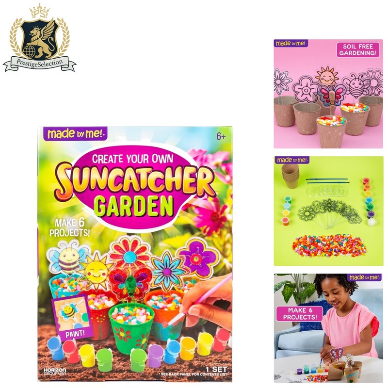 Create Your Own Suncatcher Garden Kit – Arts & Crafts Fun for All Ages