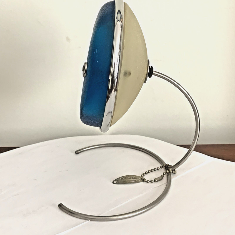Joey Manic Picture Frame Single Cog Frame Blue Vintage 1990s Designer Decor gallery