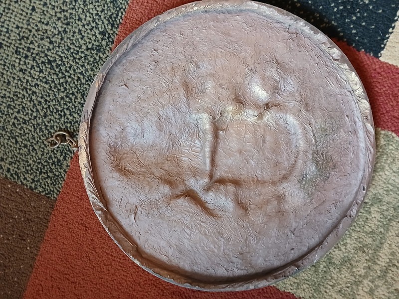Lion Design Kingdom of Netherlands Sign Fiberglass Medallion Vintage Wall Decor gallery