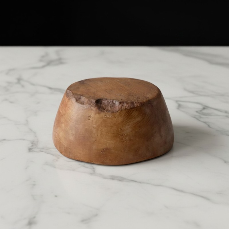 Handcrafted Natural Edge Wood Bowl 9.75"x 4.75" Live Edge Rustic Art 2 lb gallery