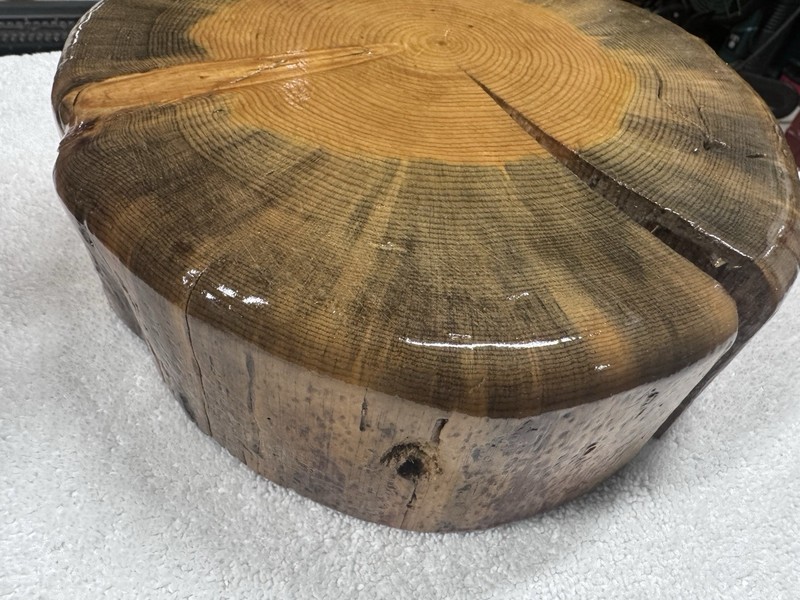 Lodgepole Wood Rounds/Cookies Set Of 2! gallery