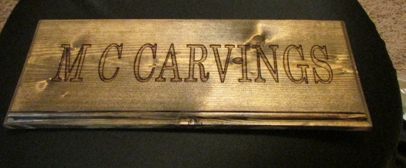 Custom made Personalized wood sign using " YOUR CHOICE OF WORDS". 5 1/2" X 14" gallery