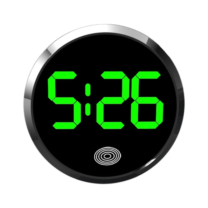 Brand New Green/Red Digital Dashboard Clock For Car Dash Mini Electronic Vehicle