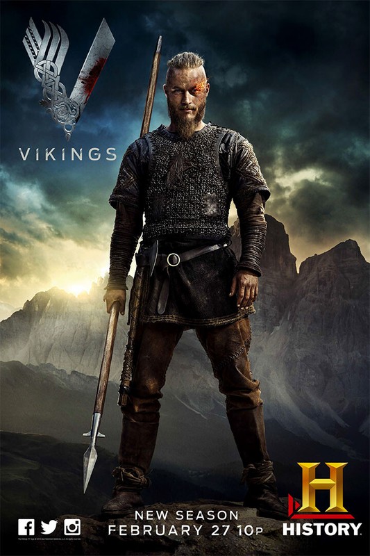 Vikings Hot Tv Shows Series Movie Drama Adventure Wall Art Home – POSTER 20×30