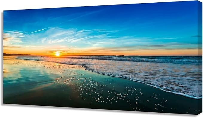 30”x60” Sunset Canvas Wall Art – NEW!