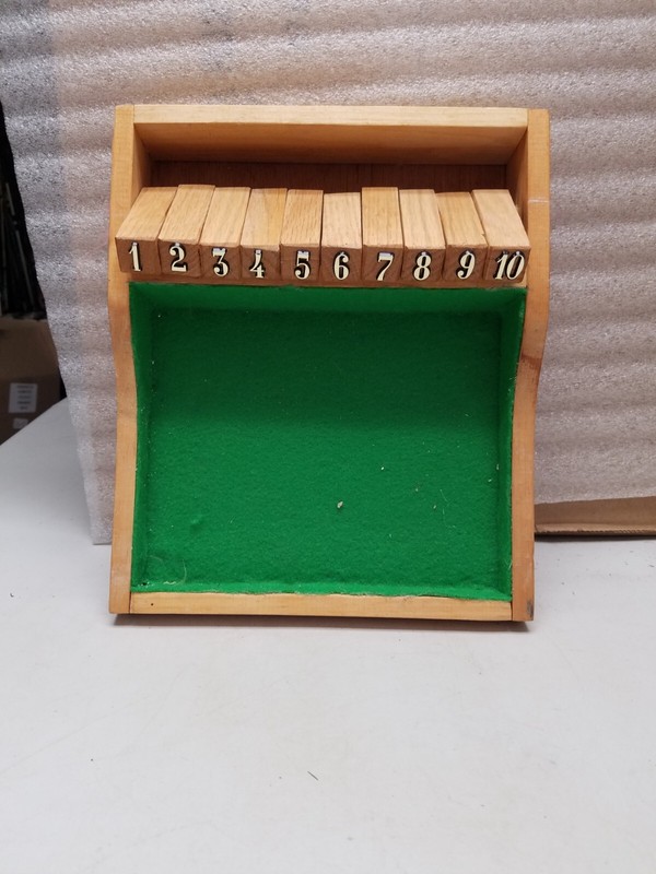 Handmade Note Tray with Numbers