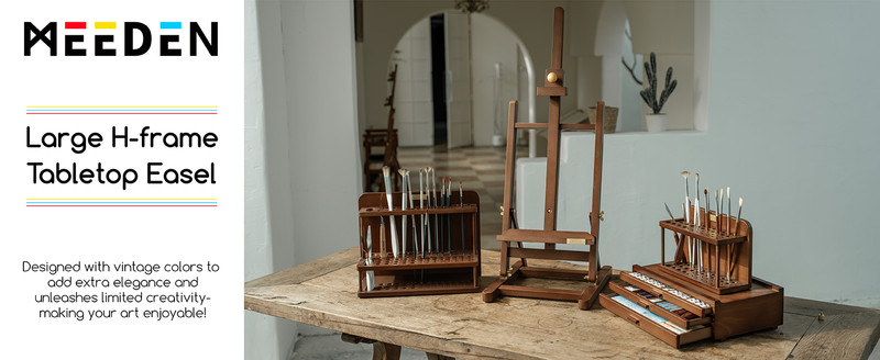 MEN PRO Lar Table Painting Easel - Assembly-Desk Art Easel gallery