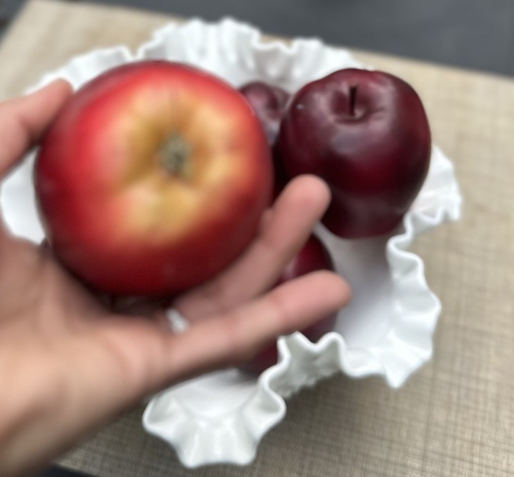 Set of 6 Realistic Faux Red Apples Artificial Fruit Kitchen Counter Bowl Decor gallery