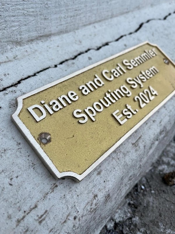 Personalized Brass Plaque - Ideal for Recognition Plaques, Name Plates, and sign gallery