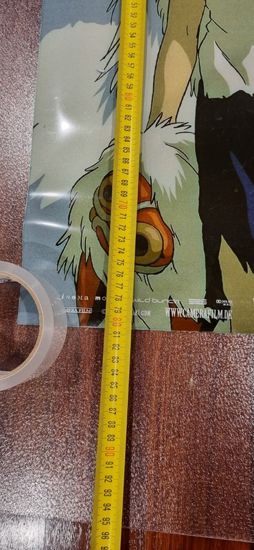 Prinsesse Mononoke Anime 81cm X 61cm Laminated Movie Poster gallery