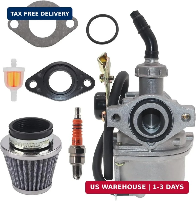 PZ19 Carburetor 19mm Carb for 110cc 125cc 50cc 70cc Pit Dirt Bike ATV Apollo New