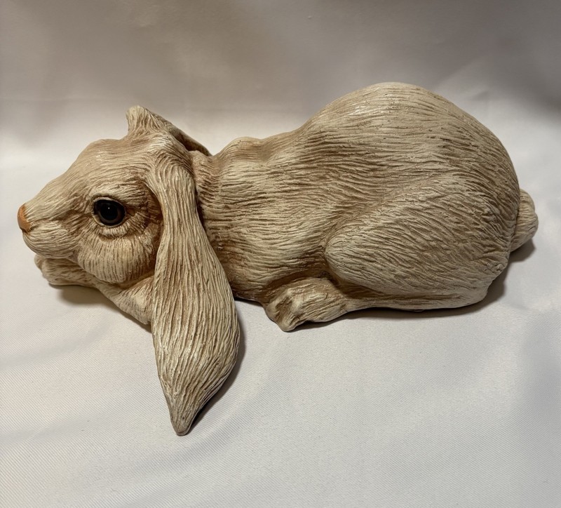 Vintage Universal Statuary Lop Eared Mother Rabbit Figurine Resin #768 gallery