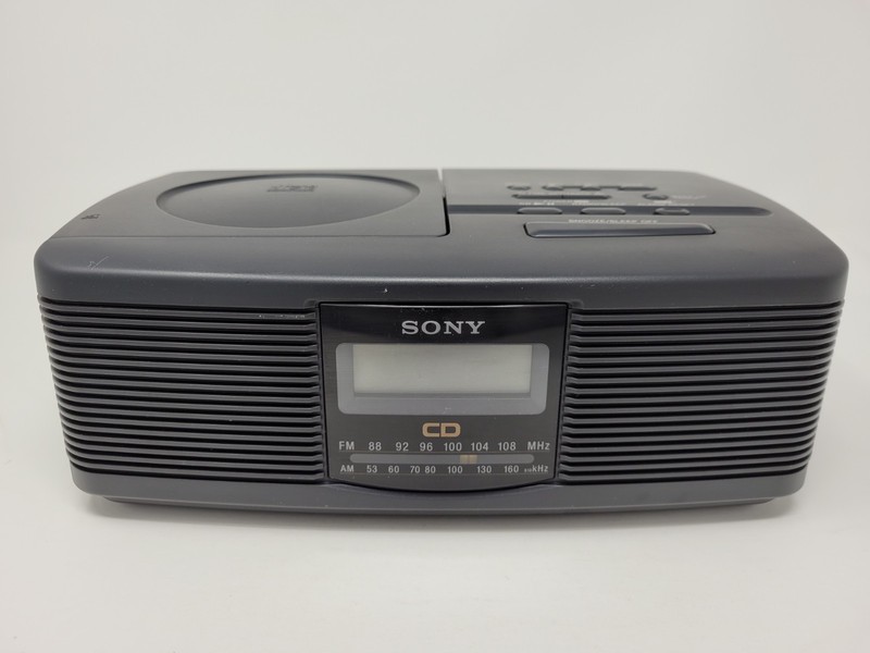 Sony FM/AM CD Alarm Clock Radio ICF-CD810 – CLEANED & TESTED