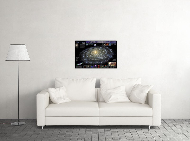 The Solar System Space Universe Learning Stars Wall Art Home - POSTER 20"x30" gallery