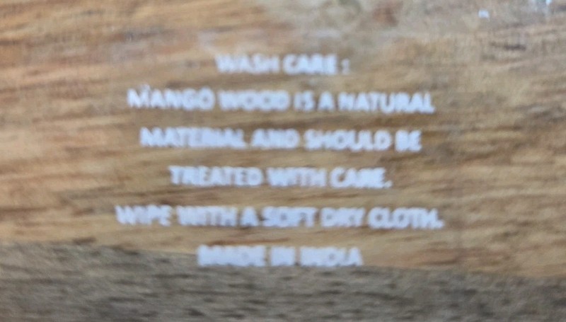 Decorative Mango Wood 11 in. Bowl Coastal Nautical Boho Beach House gallery