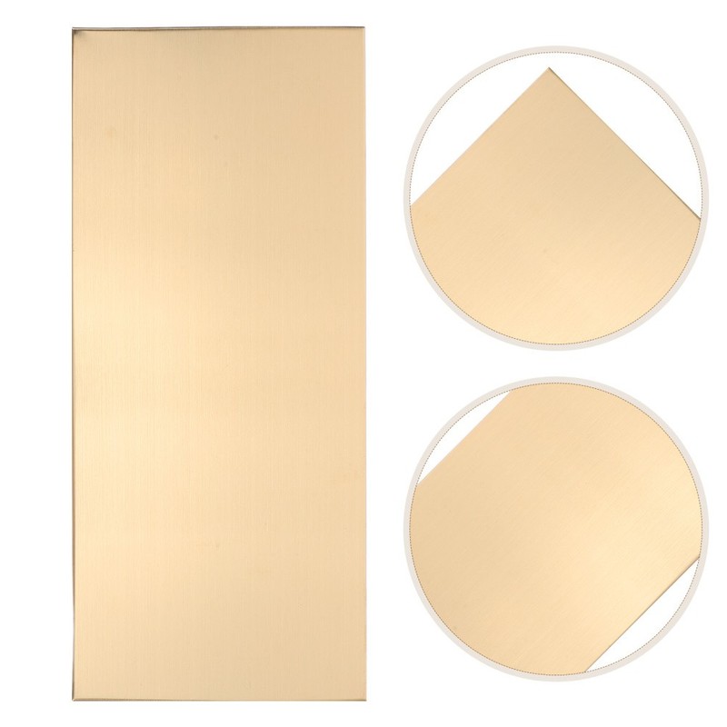 2 Pcs Metal Blank Door Sign Aluminum Wall Custom Name Plates for Doors