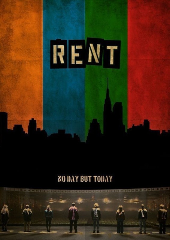 Rent Poster Print 12x18 16x24 Broadway Show Theatre Play Wall Art