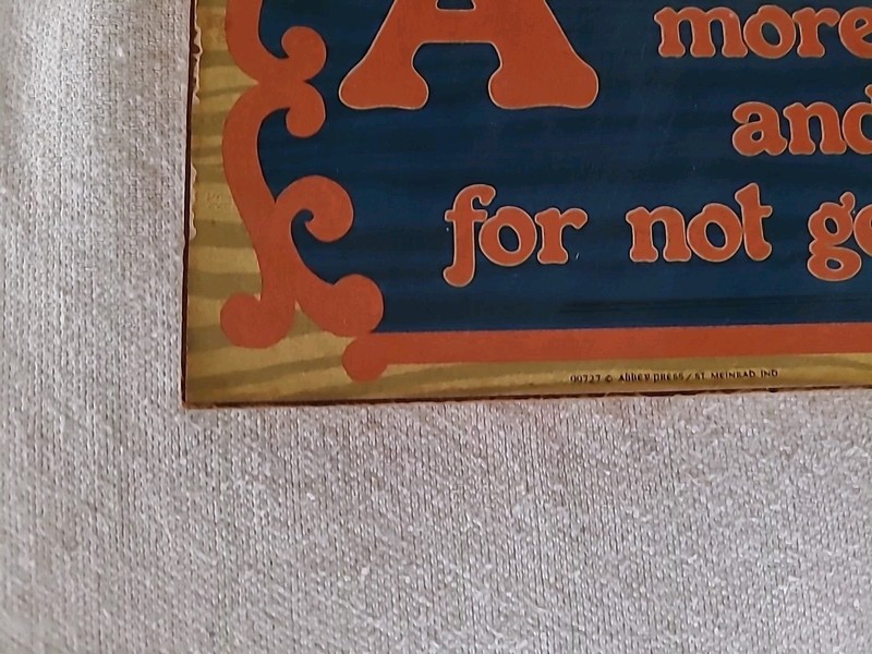 Abbey Press Wall Hanging Sign ALL I WANT IS LESS TO DO gallery