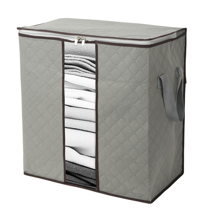 Szxc 2 Pack Foldable Erect Storage Bags Under Bed Closet Organizer 18 x 11 x ... gallery