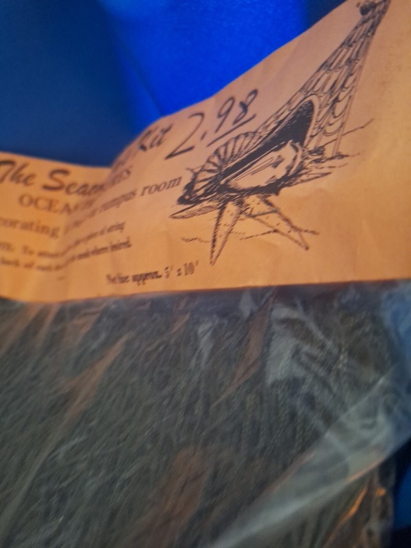 2 Authentic Nautical Fish Net 5' x 10' New in Package, Real Nautical Look 71 gallery
