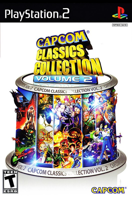 Capcom Classics Collection Vol 2 PS2 BOX ART Premium POSTER MADE IN USA – PS2042