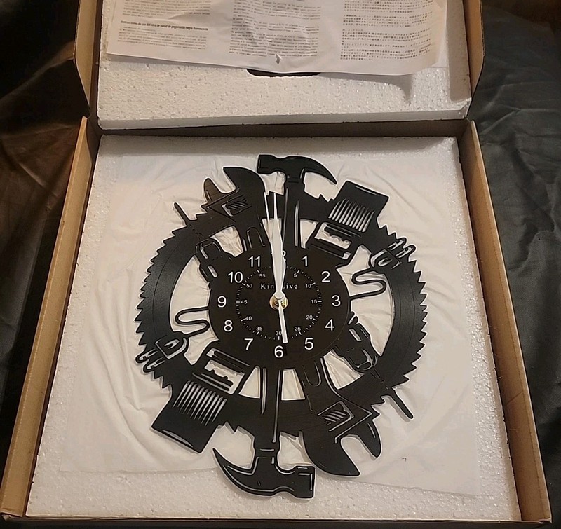Tool Clock Black New In Box By King live gallery