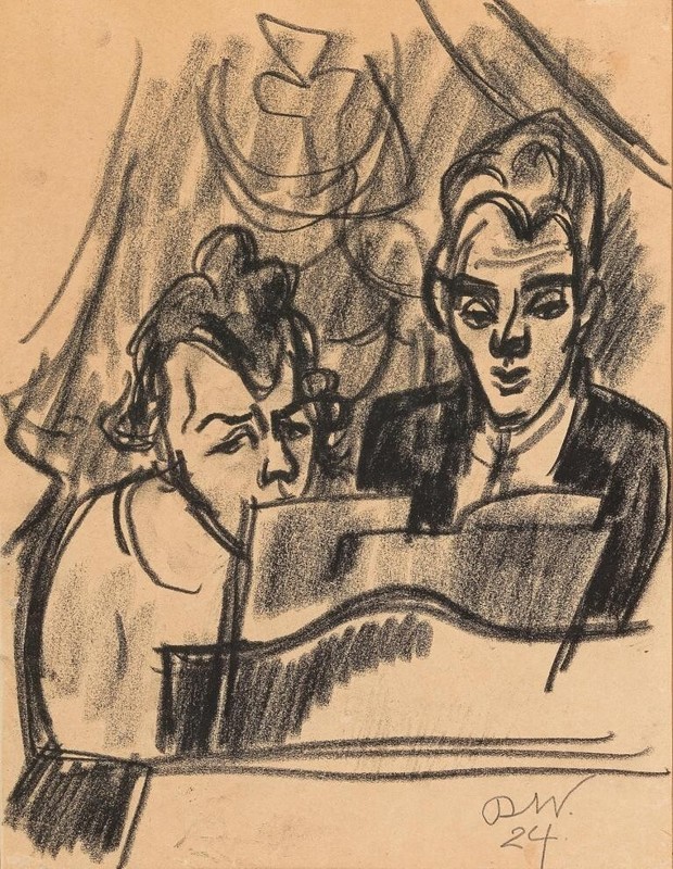 Viennese Expressionist Music Scene – Rudolf Wacker 1924 Austrian Modernist Piano