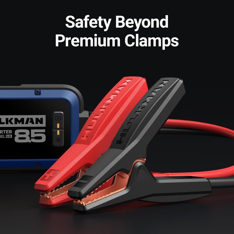 Hulkman Alpha85Cobalt Blue 2000A 74Wh Smart Jump Starter 12V Portable Car gallery
