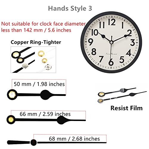 Original Youngtown 12888 Pendulum Clock Movement 9/10 inch total shaft length gallery
