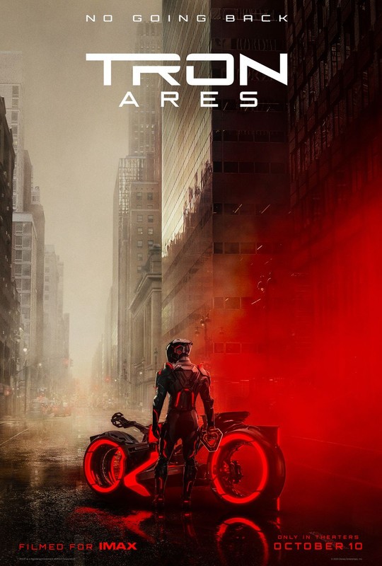 Tron Ares Movie Poster Wall Art Decor 18” X 28”