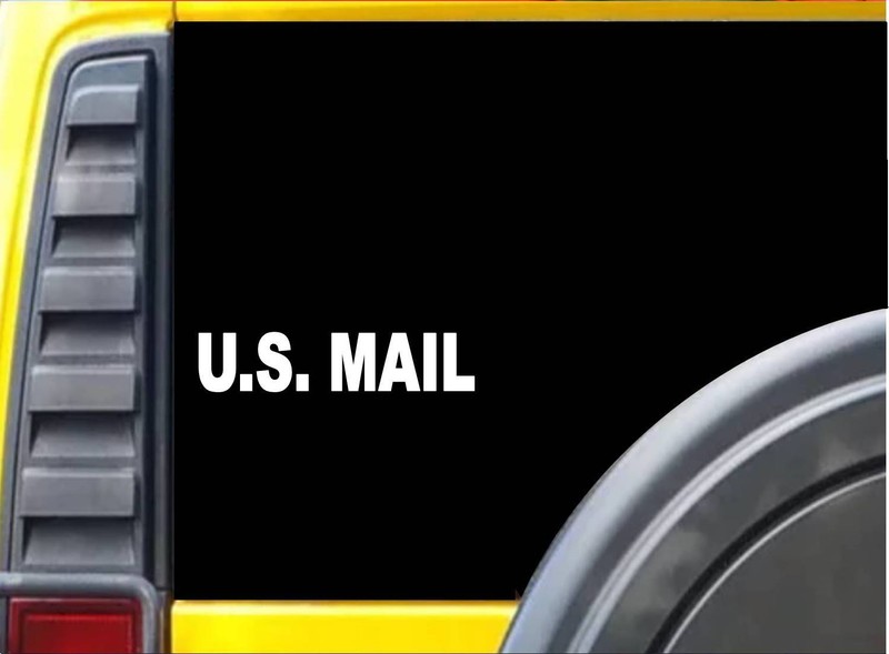 US Mail M151 U.S. Mail Decal 12 inch wide Sticker