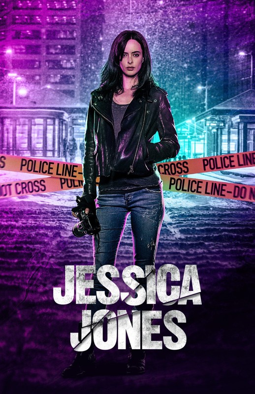 BB2378 Marvels Jessica Jones Show 2015 Actress Movie Poster 11×17