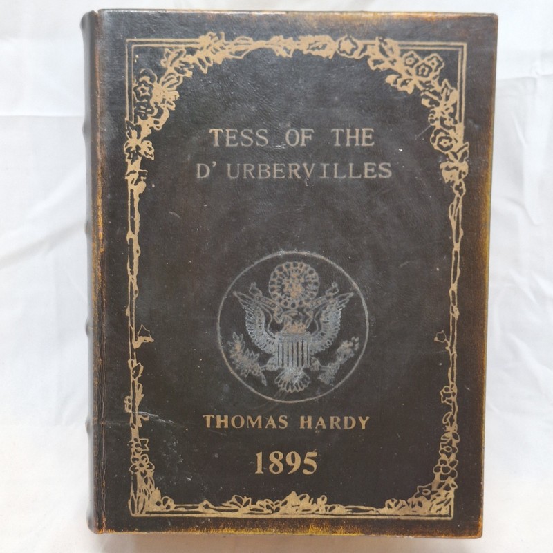 Decorative Fake Book Storage Box Lined Library Safe | Tess Of The D’ubervilles