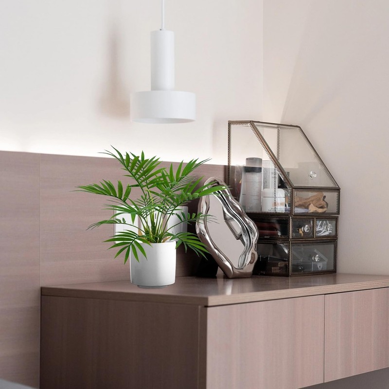 Instantly Beautify Spaces with Our 12-Inch Artificial Palm Plant - Easy Care! gallery