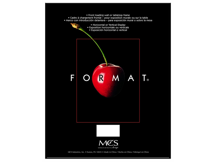 MCS Format Frame 13×19 Black (Same Shipping Any Qty)