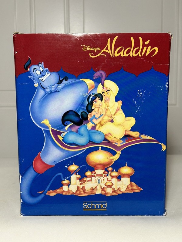 Schmid Disney's Aladdin Genie Music Figurine Plays A Friend Like Me New In Box gallery