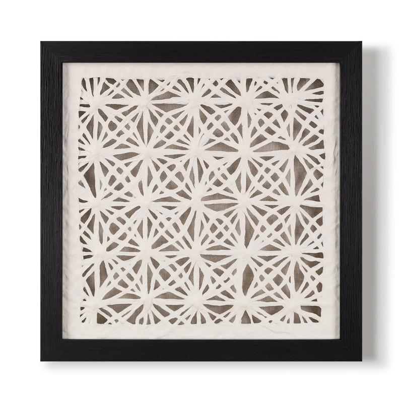 Abstract Framed Black and White Wall Art for Hallway Entryway Staircase, 12″ …