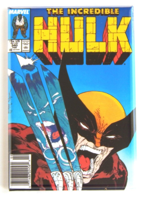 Incredible Hulk #340 FRIDGE MAGNET comic book