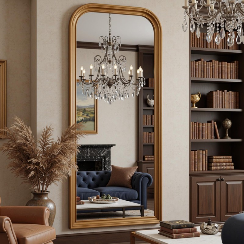 71″x32″ Oversized Full Length Mirror, Extra Large Floor Mirror Freestanding o…
