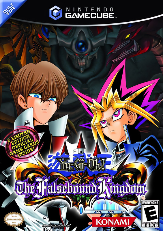 Yu-Gi-Oh! The Falsebound Kingdom Gamecube BOX ART POSTER MADE IN USA – NGC084
