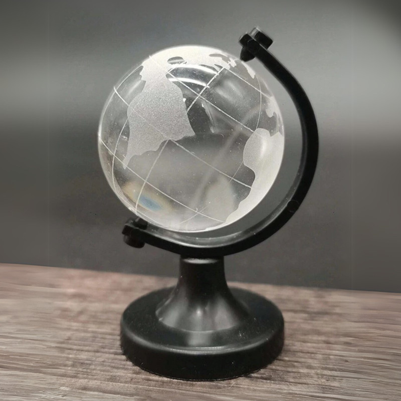 Geographic Earth Globe Decorative World Globe with Tiered Base Desk Globe (1 Pc) gallery
