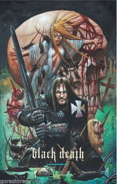 74277 BLACK DEATH Movie Black Plague Game of Thrones Wall Print Poster US