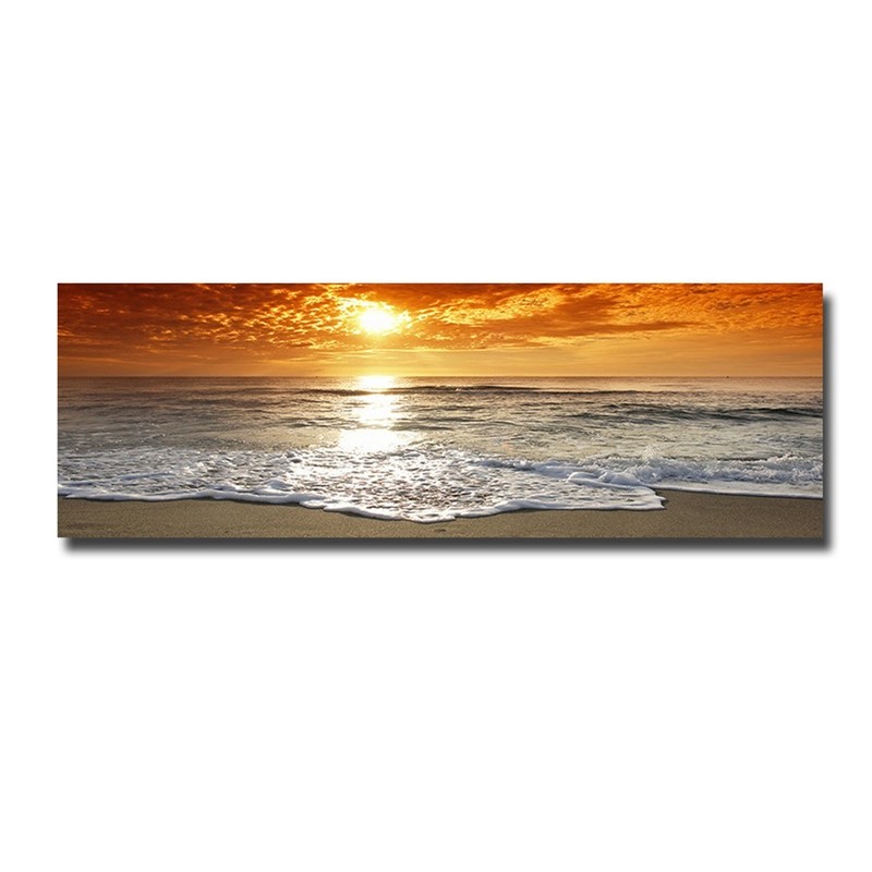 Canvas Painting of Beach Landscapes Decorative Wall Art for Various Spaces gallery