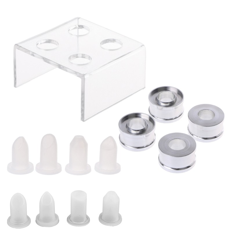 9 PCS Silicone Lipstick Mold Kits Simple DIY Making Cosmetic Mold Lip Balm Mold gallery