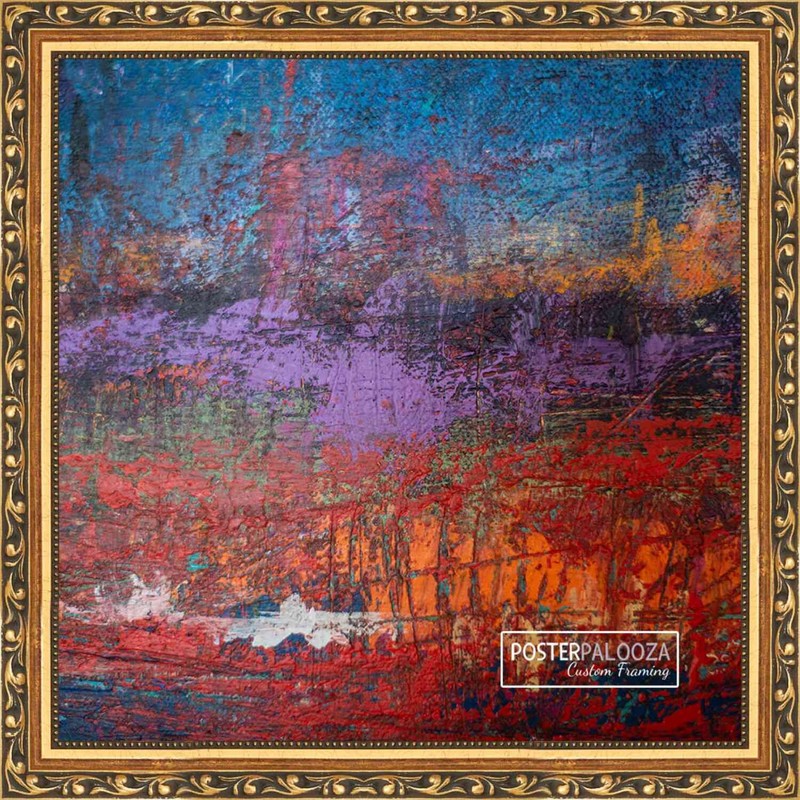 11x8 Wood Antique Frame with UV Acrylic, Available in 4 Finishes gallery